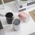 Vaydeer Metal Pen Holder - Round Black Pencil Cup for Desk, Office, School, Home Stationary Supplies (3.15 x 3.15 x