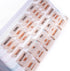 DiverseBee Laminated Bible Tabs - 73 Bible Tabs with Copper Embossed Lettering for Journaling