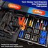 ALIKZO 70 Set, 5 PCS Tool Box Organizer Tray & Desk Drawer Organizer Size Interlocking Bins for Garage Tool Storage