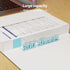 JiaWei Binder - 3 Pack Storage Folders Box with Magnetic Closure, Letter Size Binder, 300 Sheets Capacity