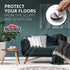 X-Protector Non Slip Furniture Pads - 8 PCS 1 1/2” Premium Self-Adhesive Rubber Feet for Furniture