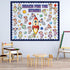 Outer Space Bulletin Board Set - Space Themed Classroom Decoration, Planet, Astronaut, Spacecraft DIY Photo Craft Cutout