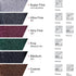 VSM 10-Pack, 6" x 9", Maroon Very Fine Non-Woven Hand Pad, Aluminum Oxide Grains for Finishing and Cleaning