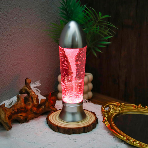 10.5" YAKii Tornado Lamp LED Color Changing Table Lamp,Tornado Maker Science Toy, Battery/USB Cable Operated,Christmas