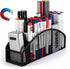 BEILITEMAG Magnetic Dry Erase Marker Holder for Whiteboard, 5 Slots Metal Pen Holder