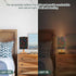 ALAZA Bedside Table Lamp for Bedroom Colorful Bows Nightstand LED Light Lamps with USB Port Linen Fabric Shade Table