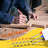 Marspark 24 Pcs Long Head Markers - Long Nib Deep Hole Marker Pen, Multi-purpose Drill Hole Scriber, Waterproof