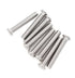 binifiMux 10pcs M6 x 55mm Rivet Countersunk Socket Cap Allen Head Bolts Screws for Furniture, 304 Stainless Steel