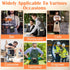 Solaradgy Premium Server Pouch, Beautyflier Waist Apron for Cash Adjustable Belt Waitress Apron with Pockets & Buckle