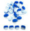 30Pcs Waterproof 3 Way Wire Connectors, Self-Stripping Pigtail Connectors for 22-14 AWG Electrical Cables