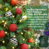 Operated,20Ft 200LED White,2 Pack FairyGlim Outdoor Fairy Lights Battery Green Copper Wire Cluster Lights