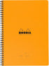 Rhodia Meeting Books, 8.85" x 11.69", Orange