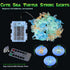 10ft 30LED JASHIKA Beach Theme Sea Turtle Fairy Lights Marine Life Waterproof Battery Operated String Lights Indoor