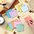 Yinder 24 Pcs Inspirational Sticky Notes with Lines, Cute Motivational Note Pad for Coworkers Office