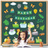 Sepamoon 35 Pcs Happy Birthday Posters, Safari Jungle Animals Bulletin Board Set for Classroom Birthday Decoration