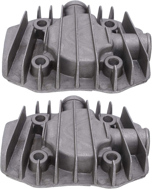 2Pcs Air Compressor Cylinder, Small 2. 3P Air Compressor Cooling Parts, 48mm X 62mm Aluminum Cylinder