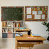 Whaline 65.6Ft Inspirational Bulletin Board Border, Growth Mindset Straight Decorative Trim for Classroom Party