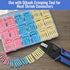 660 PCS Heat Shrink Butt Connectors Qibaok Crimp Electrical Wire Connector Waterproof Insulated for Automotive