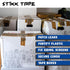 STIKK Heavy Duty Duct Tape - Blue Duck Tape, 3 inch x 25 Yards for Repairs, Household Projects, Waterproof