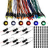 Saysurey 126 Pcs 12v LED Lights Kit, 60 Pre Wired LED Light Emitting