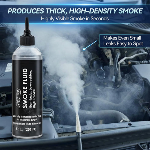 HappyAlley Testers,8.5oz Exhaust,1 Pack Smoke Fluid for Automotive Diagnostic Machine Pressure & Vacuum Liquid Smoke