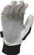 IRONCAT 86550 Heavy-Duty Goatskin Palm Gloves, XX-Large, Reinforced Palm and Thumb, Hook and Loop Elastic Wrist