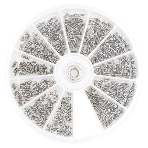 12 Kinds Small Screws Assortment Kit - M1, M1.2, M1.4, M1.6