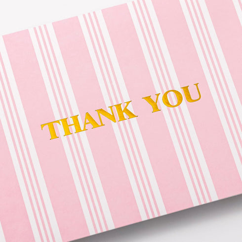 50 Pack Crisky Pink Thank You Cards with Envelopes, Lattice Polka Dot Thank You Cards Bulk for Baby Shower, Birthday