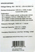 Philmore 45 Amp Push Button Manual Reset Thermal Circuit Breaker 50V DC, 250V AC