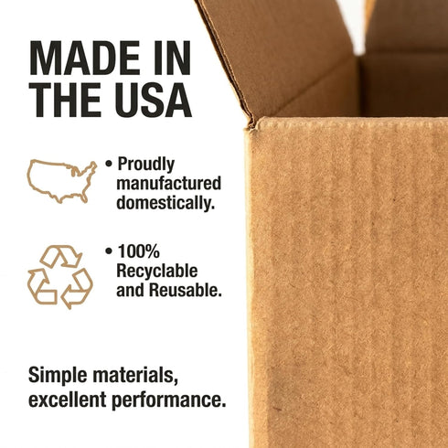 18"L 14"W 12"H (10-Pack) Packaging Packing, Packaging BOX USA Moving Boxes x x Medium + Tape - Shipping, Mailing