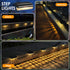 16 Pack) Mancra Solar Step Lights Outdoor, Solar Deck Lights Waterproof Outdoor Lighting for Patio Fence Stairs Post