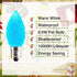 C7 LED Christmas Light Bulbs - 25 Pack C7 LED Bulbs Blue - 0.5W for Outdoor String Lights, Holiday Decoration by Jawtach