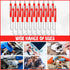 20 Pcs Pocket Screwdriver Set Mini Double End Screwdriver with Clips, Slotted Valve Core Removal Tool for Ring Doorbell