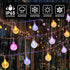 YCoisini 66FT 100 16 Outdoor String Lights, LED Patio Lights with Remote Control, Voice-Activated & Music Sync Mode