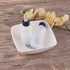 BENECREAT 12 Pack 4 Ounce Plastic Squeeze Bottles with Black Twist Cap and Measurement, Open/Close Nozzle for Crafts