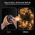 MDCMLKS 4 1 8 32.8FT Camping String Lights, in Portable Camping Light Rechargeable, Lighting Modes, USB Charging, Quick