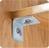 Runseaway 20Pcs Table Top Fasteners, Heavy Duty Steel Z Clips & Adjustable Corner Brackets with Screws, Tabletop