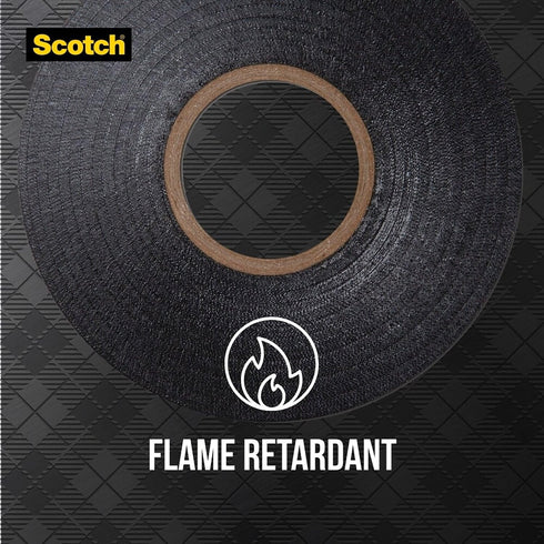 Scotch Super 33+ Vinyl Electrical Tape, 3/4 in x 66 ft, Black