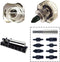 10in1 Short Stubby Mini Screwdriver for Tight Spots, Double-headed High Hardness S2 Steel Bits