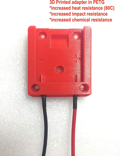 H Battery Adapter for Bosch 18v Dock Power Connector, 18 Volt 12 Gauge Robotics