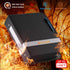 DocSafe 3 Ring Binder, Fireproof 2 Inch Round Ring with Zipper, Dust-Proof PVC-Free Binder for Important Paper Supplies