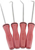 Genius Tools PK-AHP4 4 Piece Miniature Picks Set