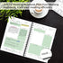 JUBTIC Meeting Notebook for Work with Action Items, Note Taking and Agenda Organizer, Office Planner Supplies, Black