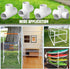 4PCS 1-1/2Inch Elbow 5-Way PVC Fittings, Heavy Duty PVC Pipe Fitting, Furniture Grade Pipe Fitting Connector Corner