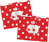 Red & White Dot File Folders, 24 Set, 14pt Stock, Multi-Design, Letter Size, 1/3 Cut Tabs by Barker Creek