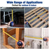 WORKPRO 25FT Auto-Lock Tape Measure, 1/8 Fractions, Easy Read, Double Stop Measurement Tape with Magnetic Hook