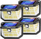 TECKNET 231 LED Solar Motion Lights Outdoor, 300 Angle & 3 Lighting