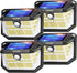 TECKNET 231 LED Solar Motion Lights Outdoor, 300 Angle & 3 Lighting