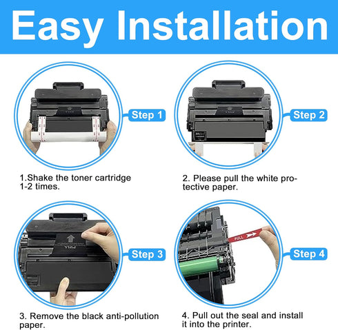LCL Compatible Toner Cartridge Replacement for Samsung MLT-D203L MLT-D203S, 1-Pack Black, 5000 Page