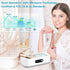 49kHz 22 oz 304 3 Ultrasonic Jewelry Cleaner, Mini Ultrasonic Cleaner Machine for Glasses, Jewelry, Rings, Earrings